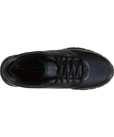 Skechers Men's Nampa Food Service Shoe 10.5 Black - Slip-Resistant Work Footwear - Buy Online on SooperMarket.com