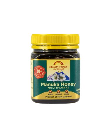 Nelson Honey New Zealand Manuka Honey (30+) 250g 250 g (Pack of 1)