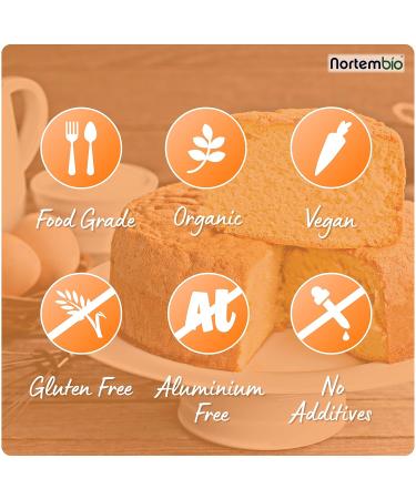 Nortembio Ecological Soda Powder 700g | Food Quality Sodium Bicarbonate | Aluminum-Free Baking Powder | Natural Backsoda with E-Book Included - Buy Online on SooperMarket.com