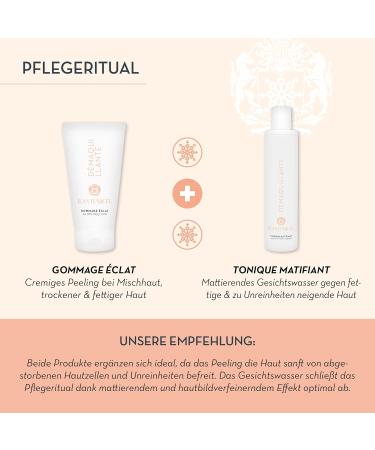 JEAN D'ARCEL D MAQUILLANTE Gommage Eclat - Cream Scrub Against Impurities Such As Pimples and Blackheads - With Almond Oil & MultiMoist CLR - Glow Exfoliating - 50 ml - Buy Online on SooperMarket.com