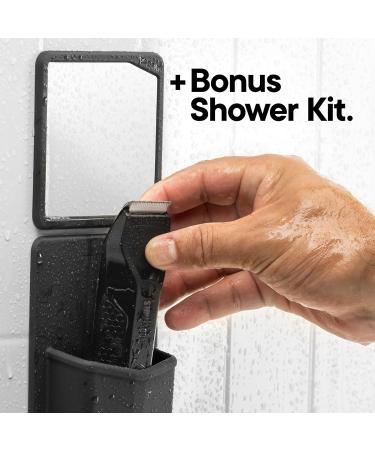 Tooletries The Shearer - Electric Groin & Body Hair Trimmer | Waterproof USB-C Rechargeable Men's Hygiene Shaver with Replaceable Ceramic Blade Heads - Buy Online on SooperMarket.com