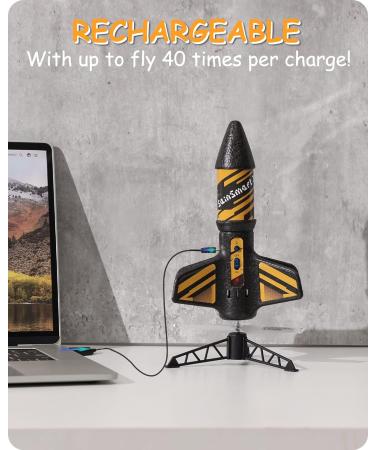 SainSmart Jr. Rakete Motorized Rocket Toy - Outdoor Fun for Kids 8-12 | Launch Up to 61 Meters - Buy Online on SooperMarket.com
