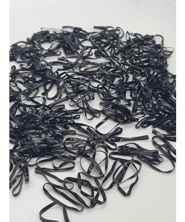 700 PCS Black Small Hair Elastic Bands for Hair - Elastic Hair Bands for Styling - Buy Online on SooperMarket.com