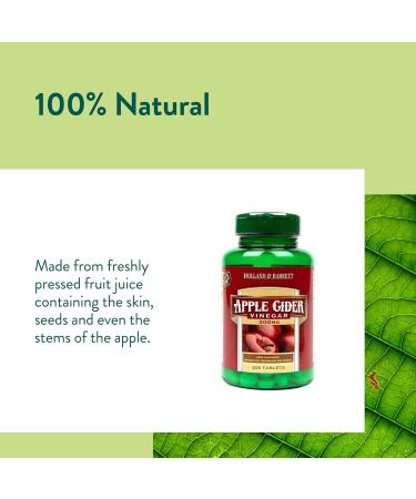 Holland & Barrett Apple Cider Vinegar 200 Tablets 300mg - Buy Online on SooperMarket.com