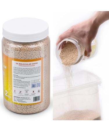 Wisesorb 2 LBS 3A Molecular Sieve Desiccant Beads | Premium Dehumidifier Moisture Absorbers for Effective Humidity Control - International Shipping Available - Buy Online on SooperMarket.com