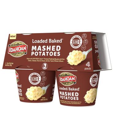 Idahoan Loaded Baked Mashed Potatoes 1.5 oz Cup (Pack of 24)