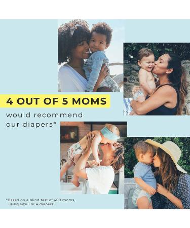 The Honest Company Clean Conscious Diapers | Plant-Based & Sustainable | Newborn Size 76 Count - Above It All + Pandas Club Box - Buy Online on SooperMarket.com