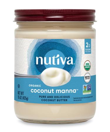 Nutiva Organic Coconut Manna, 15 oz