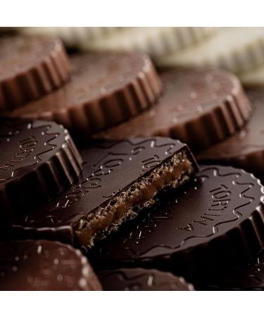 Buy Loacker Tortina Triple Choc - Crispy Chocolate Waffle Tarts | 24 Pcs of Gourmet Coffee Biscuits & Chocolate Shells - International Shipping Available - Buy Online on SooperMarket.com