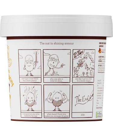 PIP & NUT Ultimate Extra Crispy Dark Roasted Peanut Butter (1 kg) - Vegan No Palm Oil No Added Sugar | Natural Hi-Oleic Earthwell Product - Buy Online on SooperMarket.com