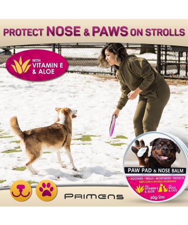 Natural Dog Paw Balm for Hot Pavement Protection | Paw Wax for Dry & Cracked Paws | Paw Moisturizer for Cats & Dogs - Buy Online on SooperMarket.com