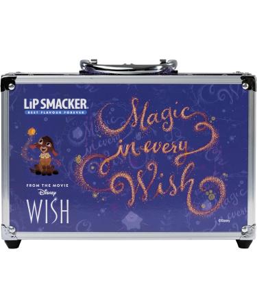 Lip Smacker Wish Makeup Traincase 50-pieces Kids Make-up Set for Girls with Colorful Lip and Face Palettes Nail Polishes Hair Accessories and Mirror Disney Princess Gifts for Endless Creativity - Buy Online on SooperMarket.com