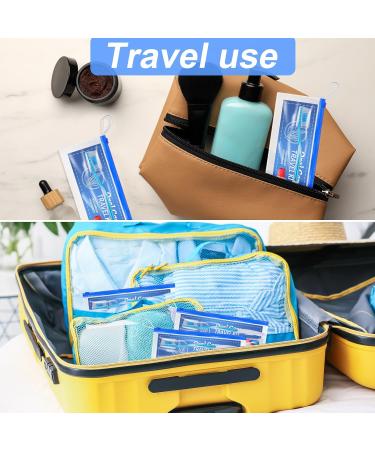 30 Pack Travel Toothbrush Set with Covers & Toothpaste - Soft Bristles Resealable Bag - Ideal for Charities Hotels & Home Use - Buy Online on SooperMarket.com