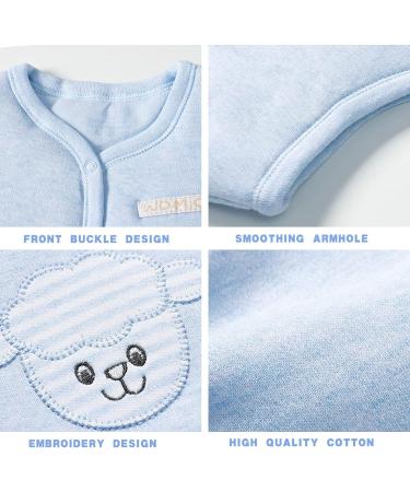 XYIYI Baby Warm Cotton Vest - Unisex Infant Toddler Padded Waistcoat (Blue, 6-9 Months) - Buy Online on SooperMarket.com