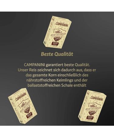 RISO ROSSO INTEGRALE - Organic Red Whole Grain Rice 500g from Italy | RISERA CAMPANINI - Buy Online on SooperMarket.com