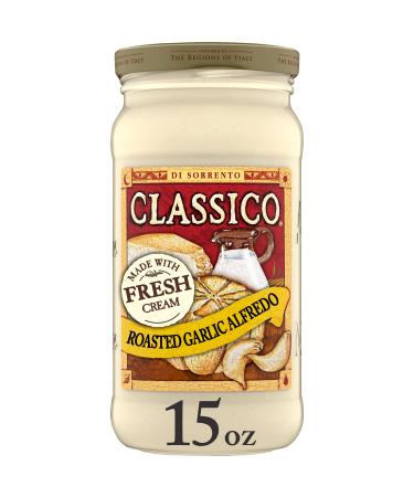 Classico Roasted Garlic Alfredo Pasta Sauce (15 oz Jar)
