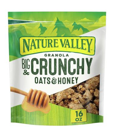 Nature Valley Oats & Honey Big & Crunchy Granola Breakfast Cereal 16 oz