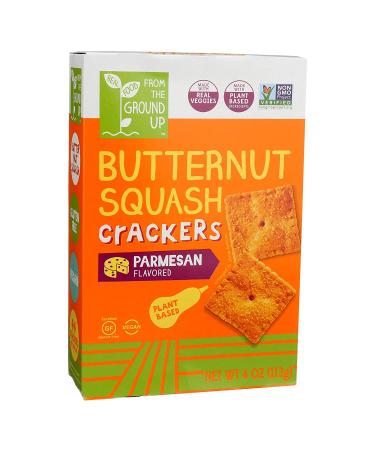 Parmesan Butternut Squash Crackers - 4 oz | From the Ground Up - Buy Online on SooperMarket.com