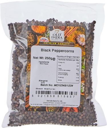 OXO Good Grips Accent Mess-Free Pepper Grinder & Old India Black Peppercorns 250 g - Buy Online on SooperMarket.com