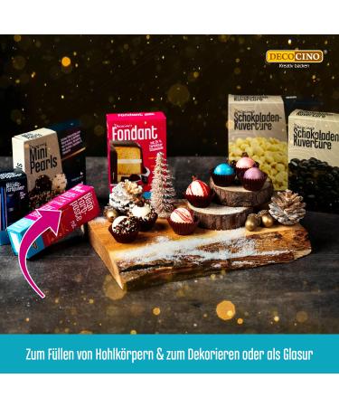 Decocino Chocolate Kubure Tender Bitter 200g - Premium Belgian Melting Chocolate for Filling & Decorating - Buy Online on SooperMarket.com