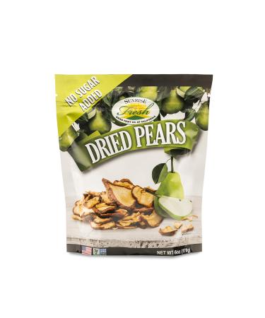 Dried California Pears, Unsweetened, No added sugar, Sunrise Fresh Dried Fruit Co.