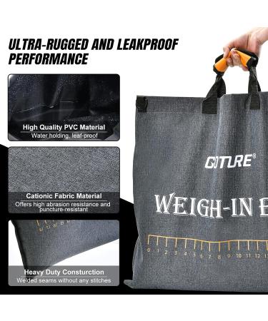 Goture Tournament Fishing Bag Bass WeighÂ inÂ Bag with Built-in 18inch Fish Ruler 2 in 1 Kit  Removable Inner Mesh Tournament Fish Bags 25.6x22inch Heavy Duty Weigh In Bag for Bass Fishing C:Fishing Weigh-in Bag - Buy Online on SooperMarket.com