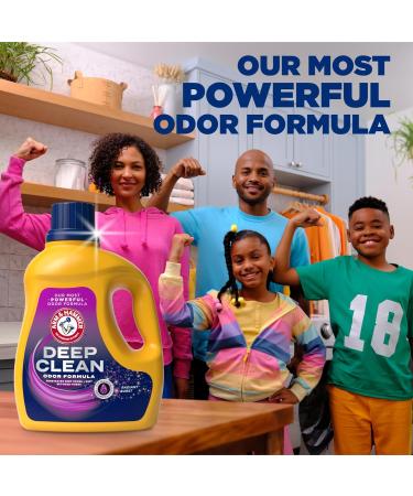 ARM & HAMMER Deep Clean Odor Formula Liquid Laundry Detergent 102 fl oz - 68 Loads | International Shipping Available - Buy Online on SooperMarket.com