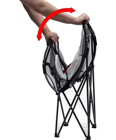 JEF WORLD OF GOLF Collapsible Chipping Net 30 inch (GS1012) - Black | Improve Your Golf Game at Home! - Buy Online on SooperMarket.com