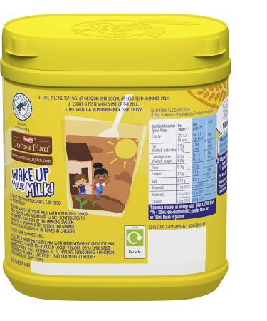 Nesquik Chocolate Flavoured Milkshake Powder For Milk Fortified with Vitamin D Breakfast After School Snack 500g Tub (Pack of 4) - Buy Online on SooperMarket.com