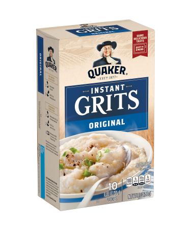 Quaker Instant Grits, Original, 0.98oz Packets (10 Pack)