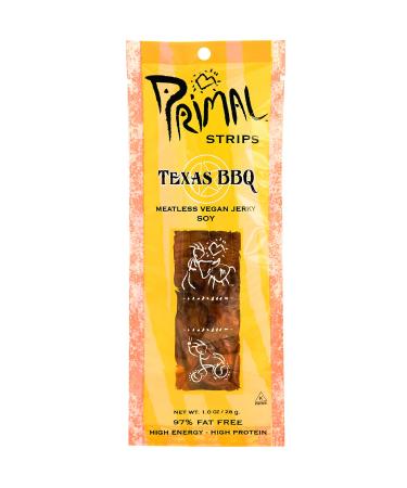 Primal Spirit Vegan GF Jerky Strips Tex BBQ 28 g x 1