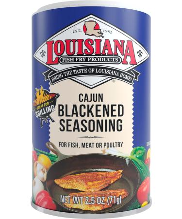 Louisiana Fish Fry Products Cajun Blackened Seasoning 2.5 oz