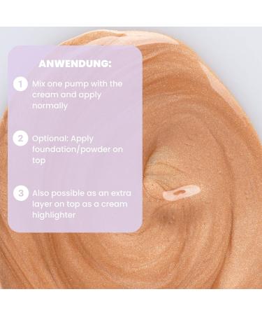 Venicebody Golden Glow Drops | Niacinamide Highlighter & Bronzer for Fresh Complexion (30ml) - Non-Self Tan Slightly Shimmering Liquid - Buy Online on SooperMarket.com