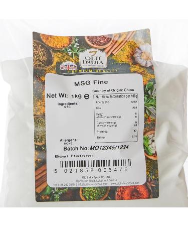 Old India MSG Fine 1kg - High Quality Seasoning for Cooking - 1 Pack - Buy Online on SooperMarket.com