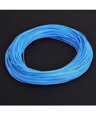 SF Fly Fishing Floating Line | Welded Loop Weight Forward Fly Line 90FT WF2-WF9F Sky Blue - Buy Online on SooperMarket.com