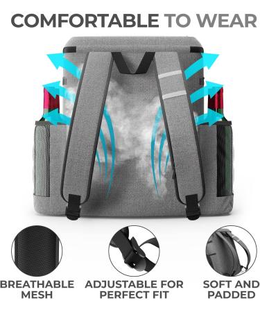 Everlasting Comfort 54 Can Backpack Cooler - Insulated Leak Proof Beach Cooler Bag for Picnics, Camping, and Beach - Ultimate Outdoor Companion - Buy Online on SooperMarket.com