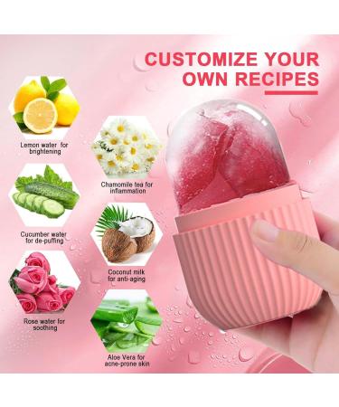 YUSI Ice Roller for Face Neck and Body - Instant Cooling and Puffiness Reduction for a Refreshed Look - Natural Skincare Tool - Buy Online on SooperMarket.com