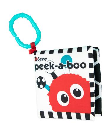 Sassy Inspire The Senses Peek-A-Boo Activity Book 0+ Months 1 Count