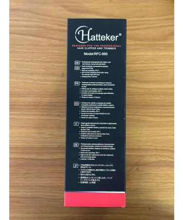 Hatteker Professional Hair Clippers and T-Blade Trimmer Kit for Men - Gold 17 Piece Set | Cordless Beard Barber Clipper, Haircut Grooming Kit, IPX7 Waterproof - Buy Online on SooperMarket.com