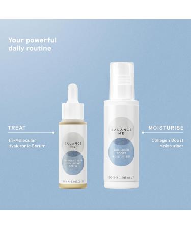 Balance Me Tri-Molecular Hyaluronic Serum | Anti-Aging Hyaluronic Acid Face Serum 30ml - Shop Internationally - Buy Online on SooperMarket.com