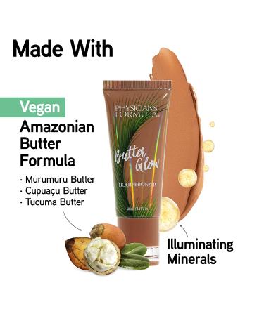 Physicians Formula Butter Glow Liquid Bronzer in Bronze - Illuminate and Define Your Features - Buy Online on SooperMarket.com