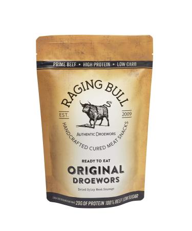 250g Droewors Original - Traditional South African Beef Drywors Sticks Ready to Eat High Protein Low Calorie Biltong Sausage Snack