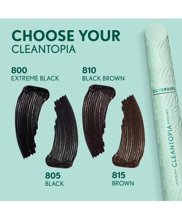 Covergirl Lash Blast Cleantopia Mascara - Volumizing, Smudge-Proof, Vegan Formula - Black 805 - 0.32oz - Buy Online on SooperMarket.com