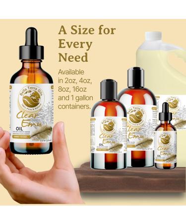 Buy Bella Terra Oils Clear Emu Oil for Hair & Skin - 1 Gallon Non-Greasy Highly Absorbable Moisturizing - Pack of 10 | International Shipping Available - Buy Online on SooperMarket.com
