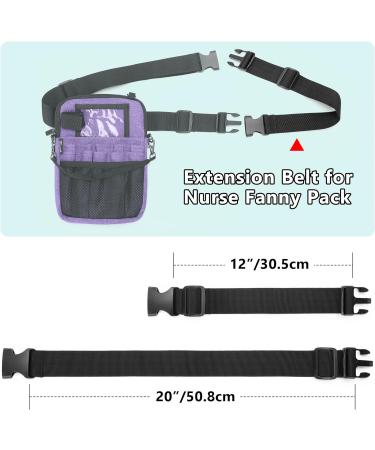 Trunab Extender Strap for Trunab Nurse Funny Pack Only Extension Belt with Adjustable Buckle 30.5-50.8cm Black 3 - Buy Online on SooperMarket.com