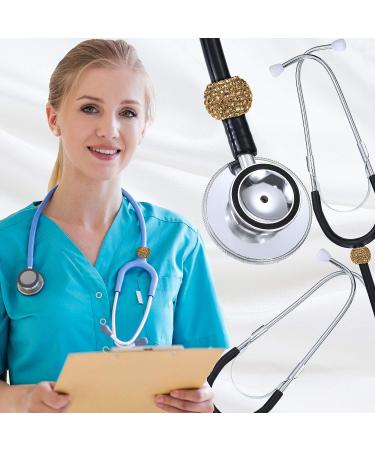 Hicarer 6-Piece Bling Crystal Stethoscope Charms - Nurse Accessories in Multiple Colors - Buy Online on SooperMarket.com