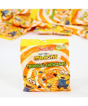 Swizzels Minions Tropical Chew Bars Vegan Chewy Sweets- Bulk Box (12 x 120g) - Buy Online on SooperMarket.com