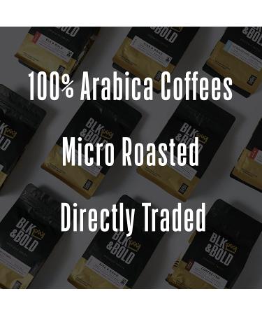 BLK & Bold Medium Roast Specialty Coffee - Whole Bean & Ground 12 oz | Premium Flavor - Buy Online on SooperMarket.com