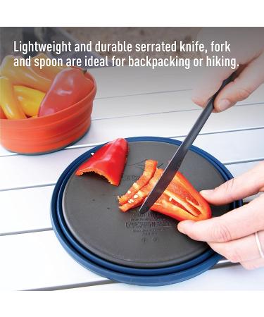 Sea to Summit Alpha Light Aluminum Camping Cutlery Set - Knife, Fork, Spoon - Buy Online on SooperMarket.com