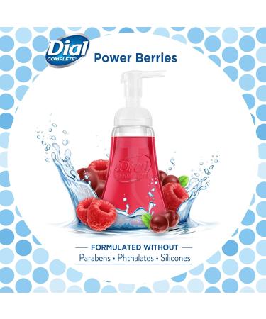 Dial Antibacterial Foaming Hand Wash Power Berries 7.5 oz - Pack of 8 - Buy Online on SooperMarket.com